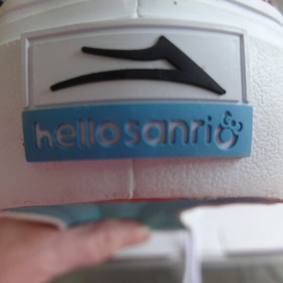 LAKAI Hello Sanrio canvas sneakers size men's/youth 4, Camby style, Kitty print - Picture 8 of 15